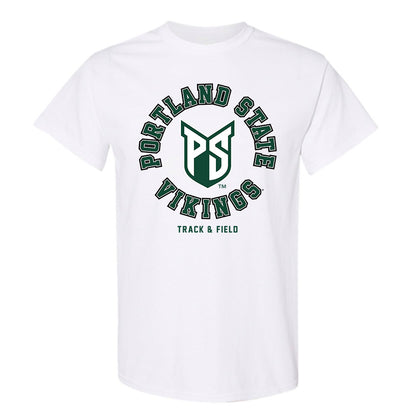 Portland State - NCAA Men's Track & Field : Damien Parrow - Classic Shersey T-Shirt-0