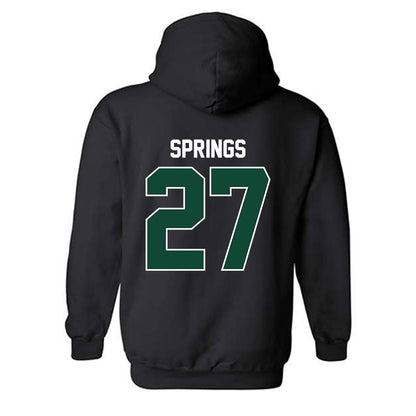 Portland State - NCAA Football : Quincy Springs - Classic Shersey Hooded Sweatshirt-1