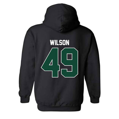 Portland State - NCAA Football : Cole Wilson - Classic Shersey Hooded Sweatshirt-1