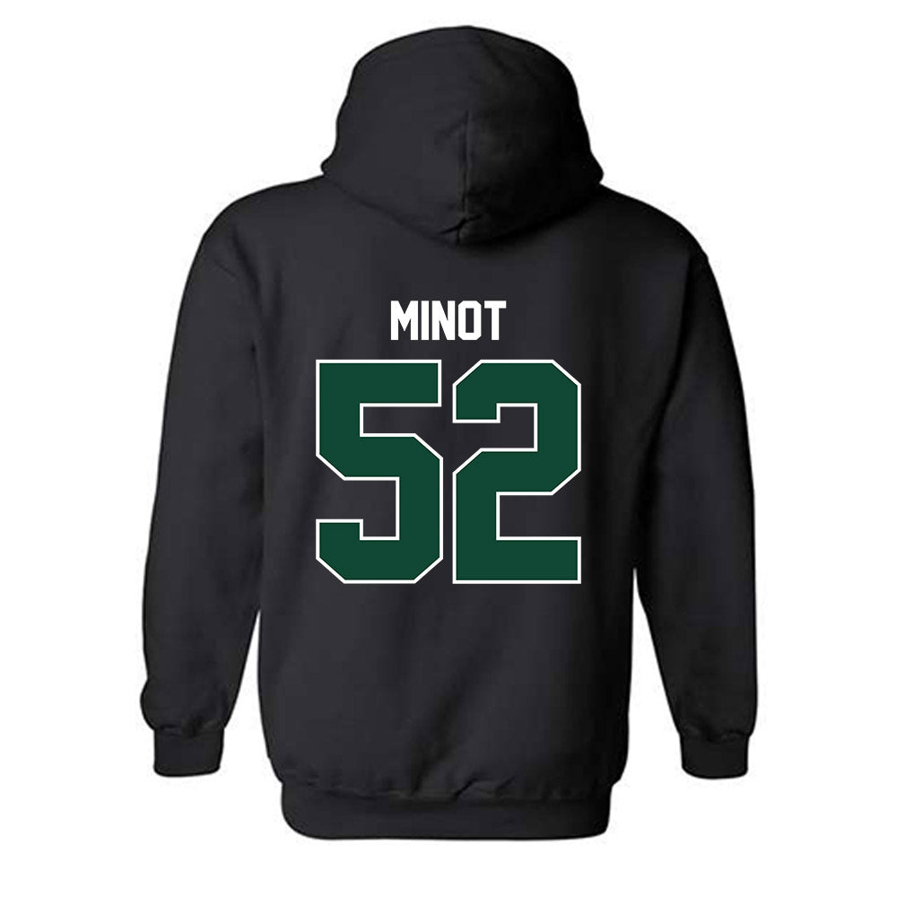 Portland State - NCAA Football : James Minot - Classic Shersey Hooded Sweatshirt-1