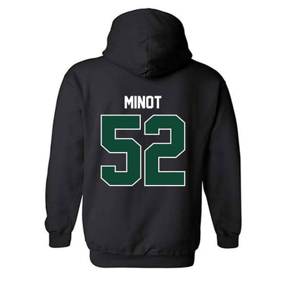 Portland State - NCAA Football : James Minot - Classic Shersey Hooded Sweatshirt-1