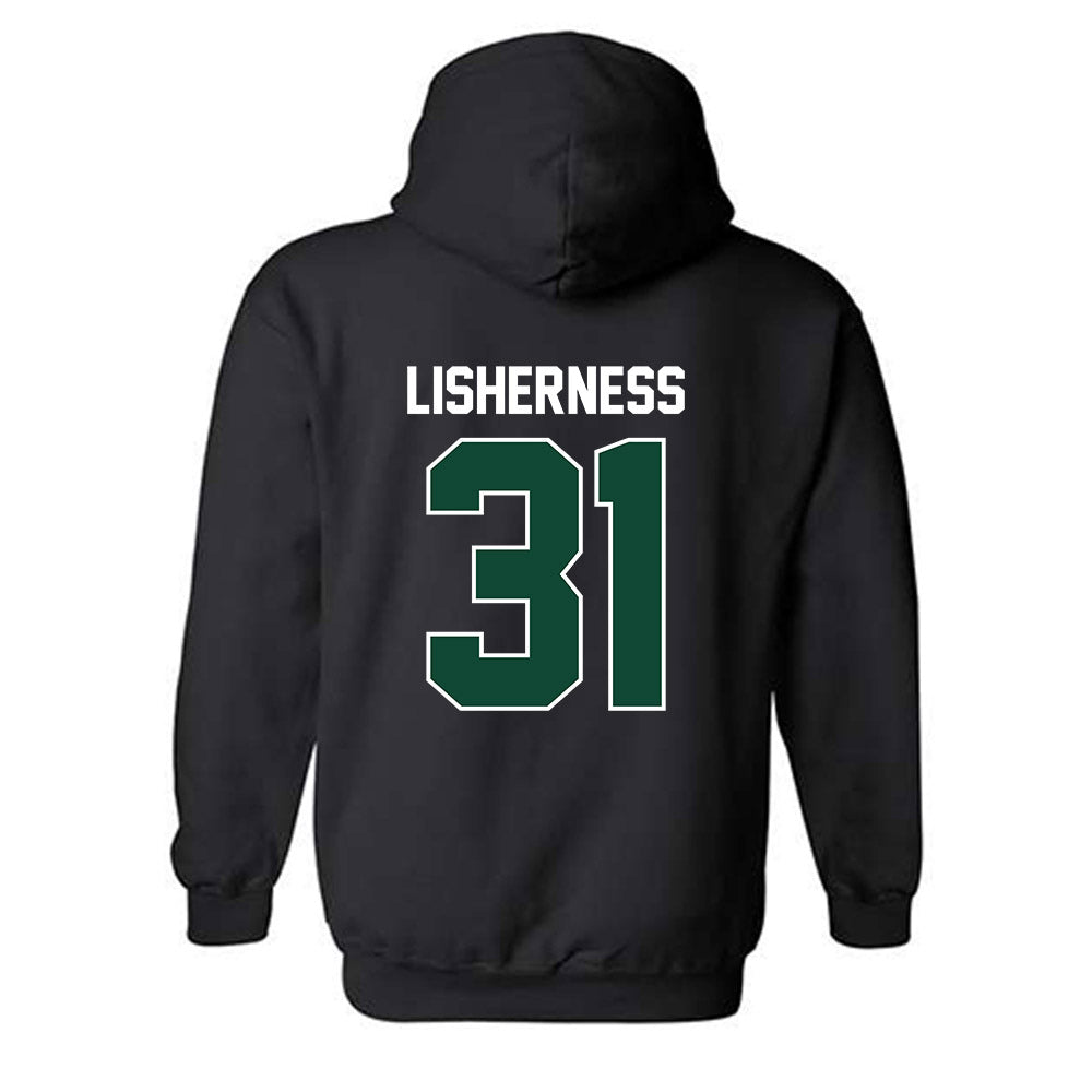 Portland State - NCAA Football : Logan Lisherness - Classic Shersey Hooded Sweatshirt-1