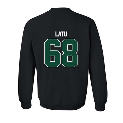 Portland State - NCAA Football : Semisi Latu - Classic Shersey Crewneck Sweatshirt-1