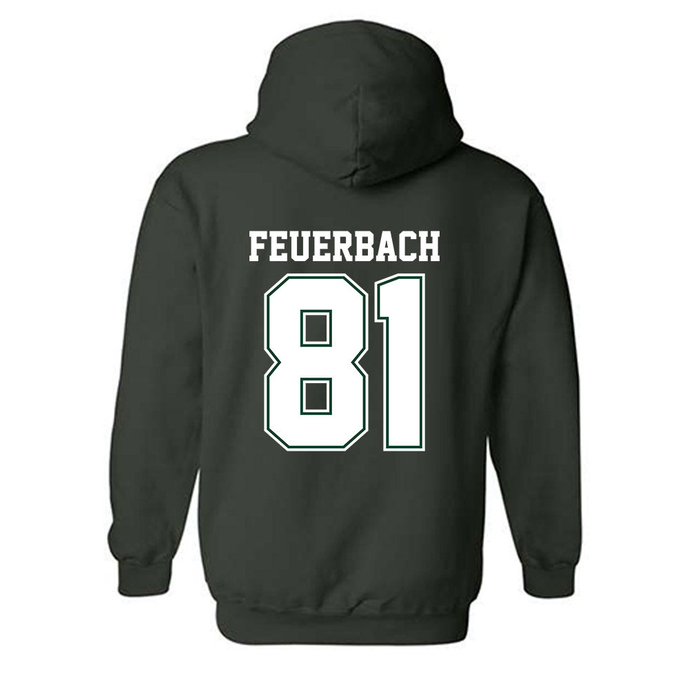 Portland State - NCAA Football : Josh Feuerbach - Classic Shersey Hooded Sweatshirt-1