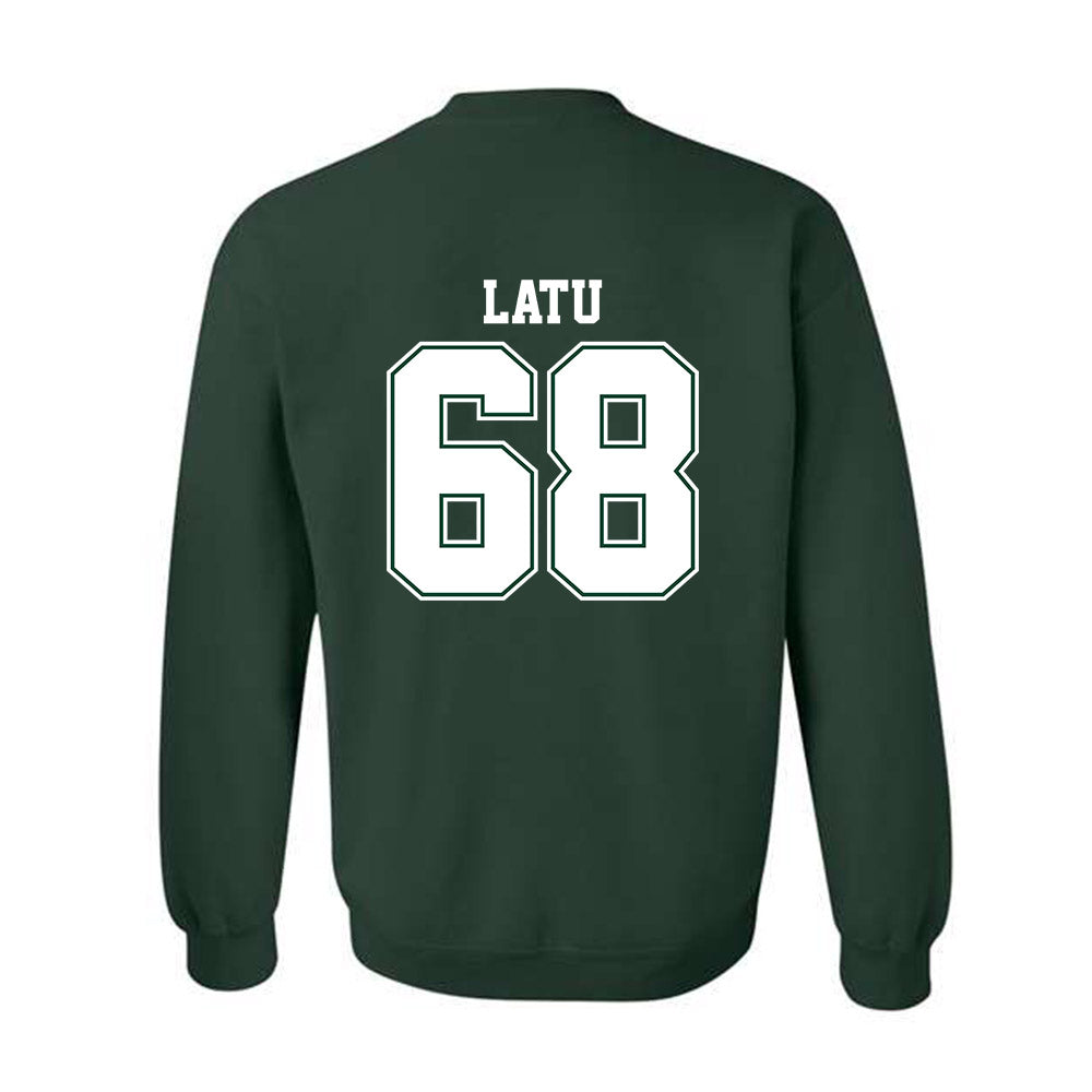 Portland State - NCAA Football : Semisi Latu - Classic Shersey Crewneck Sweatshirt-1