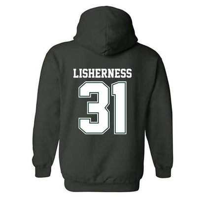 Portland State - NCAA Football : Logan Lisherness - Classic Shersey Hooded Sweatshirt-1