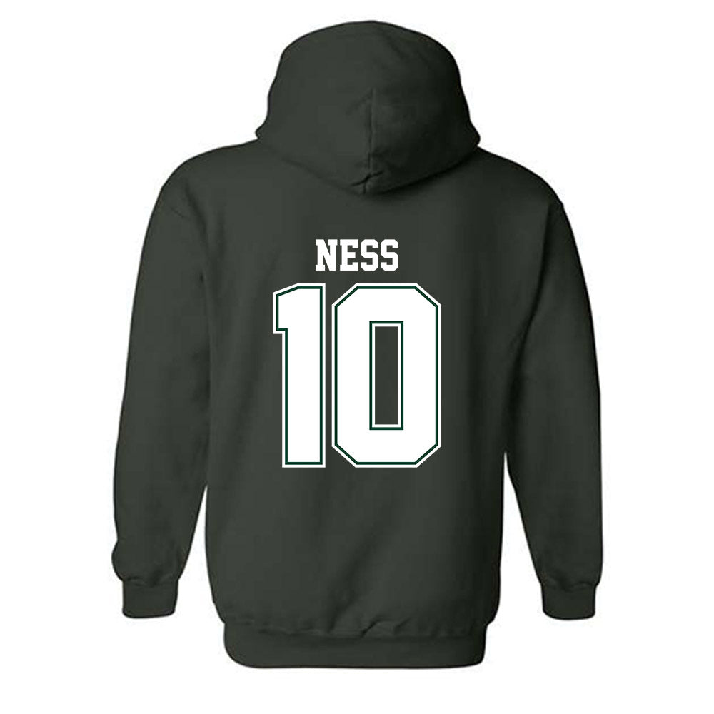 Portland State - NCAA Men's Basketball : Colt Ness - Classic Shersey Hooded Sweatshirt-1