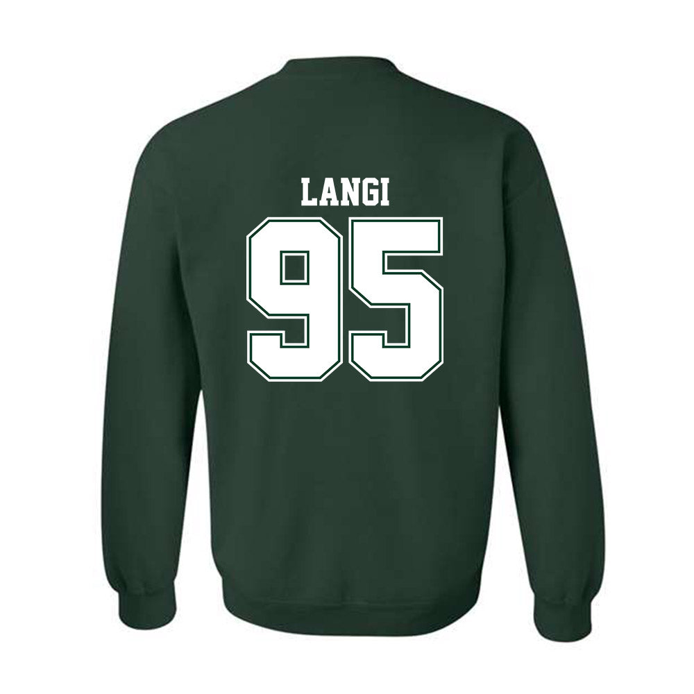 Portland State - NCAA Football : Siaosi Langi - Classic Shersey Crewneck Sweatshirt-1