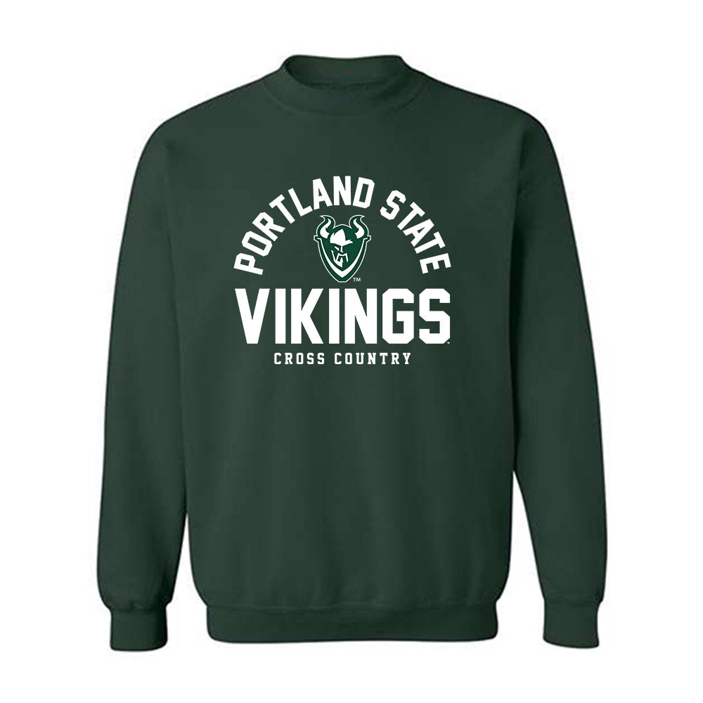 Portland State - NCAA Men's Cross Country : Farhan Ibrahim - Classic Shersey Crewneck Sweatshirt-0