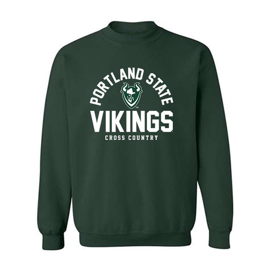 Portland State - NCAA Men's Cross Country : Farhan Ibrahim - Classic Shersey Crewneck Sweatshirt-0