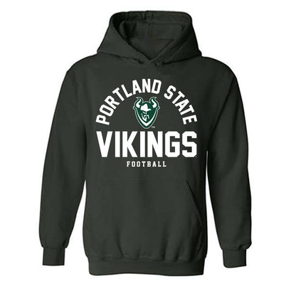 Portland State - NCAA Football : Niall Raby - Classic Shersey Hooded Sweatshirt-0
