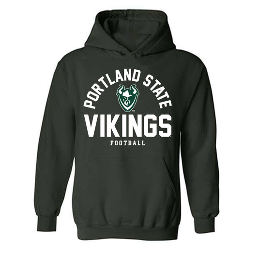 Portland State - NCAA Football : Niall Raby - Classic Shersey Hooded Sweatshirt-0