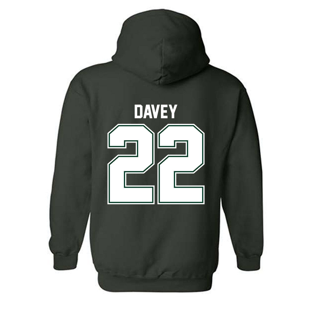 Portland State - NCAA Women's Volleyball : Katelyn Davey - Classic Shersey Hooded Sweatshirt-1