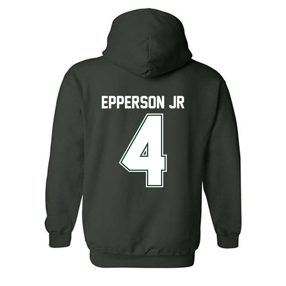 Portland State - NCAA Football : Jonathan Epperson Jr - Classic Shersey Hooded Sweatshirt-1
