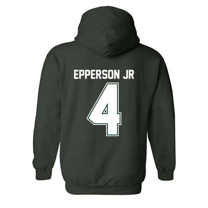 Portland State - NCAA Football : Jonathan Epperson Jr - Classic Shersey Hooded Sweatshirt-1