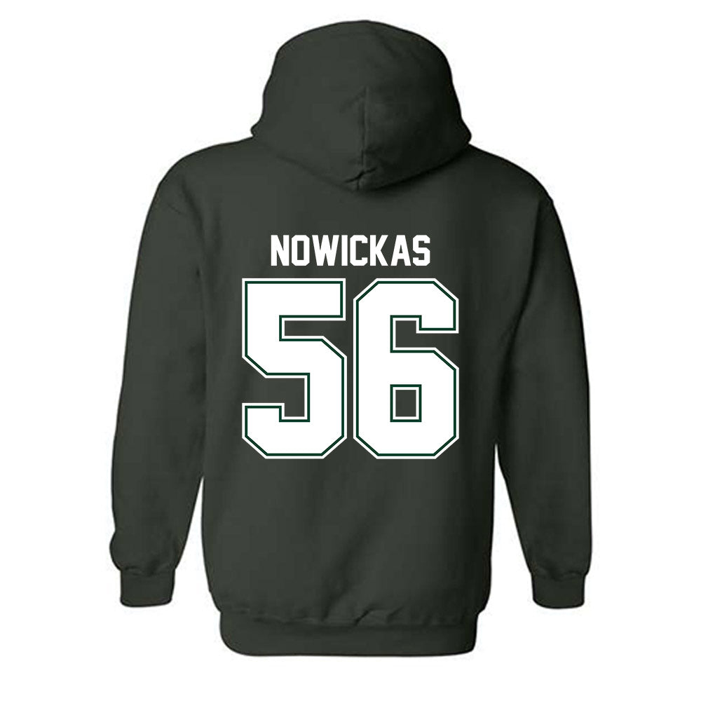 Portland State - NCAA Football : Jaylun Nowickas - Classic Shersey Hooded Sweatshirt-1