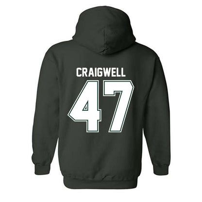 Portland State - NCAA Football : Justin Craigwell - Classic Shersey Hooded Sweatshirt-1