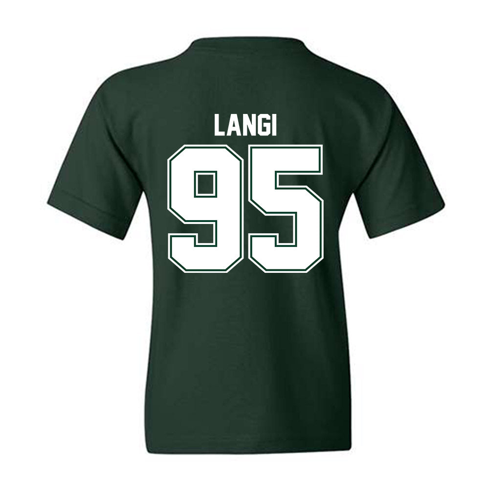 Portland State - NCAA Football : Siaosi Langi - Classic Shersey Youth T-Shirt-1