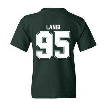 Portland State - NCAA Football : Siaosi Langi - Classic Shersey Youth T-Shirt-1