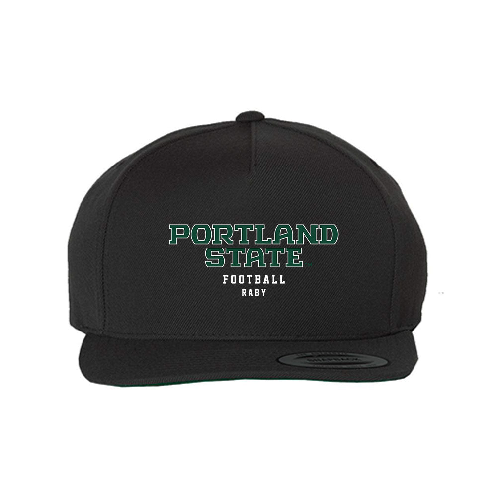 Portland State - NCAA Football : Niall Raby - Snapback Hat-0