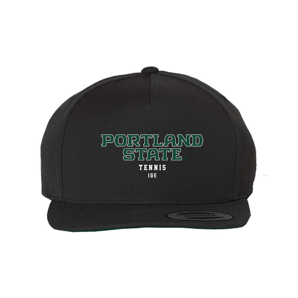 Portland State - NCAA Women's Tennis : Anjolaoluwa Ige - Snapback Hat-0