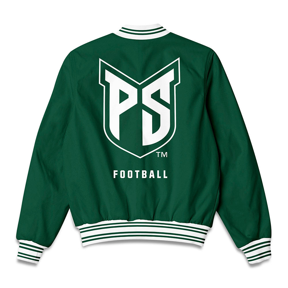 Portland State - NCAA Football : Eddie Vega - Bomber Jacket-1