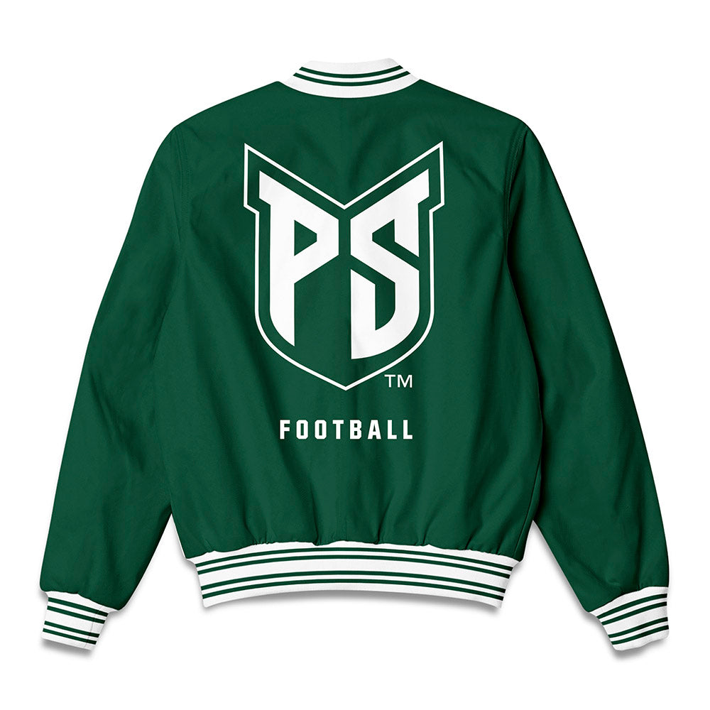 Portland State - NCAA Football : Justin Craigwell - Bomber Jacket-1