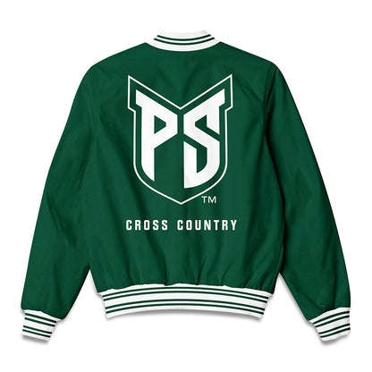 Portland State - NCAA Men's Cross Country : Farhan Ibrahim - Bomber Jacket-1