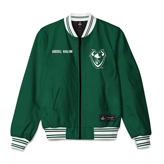 Portland State - NCAA Women's Track & Field : Norhan Abdel Halim - Bomber Jacket-0