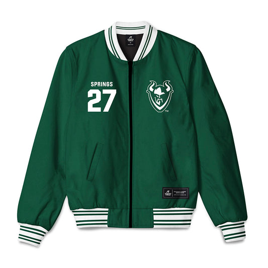 Portland State - NCAA Football : Quincy Springs - Bomber Jacket-0