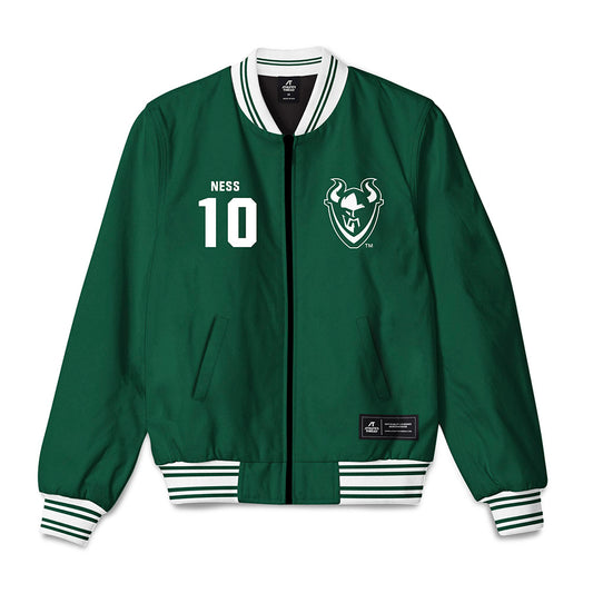 Portland State - NCAA Men's Basketball : Colt Ness - Bomber Jacket-0