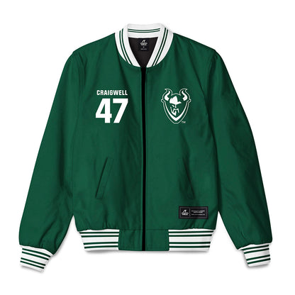 Portland State - NCAA Football : Justin Craigwell - Bomber Jacket-0