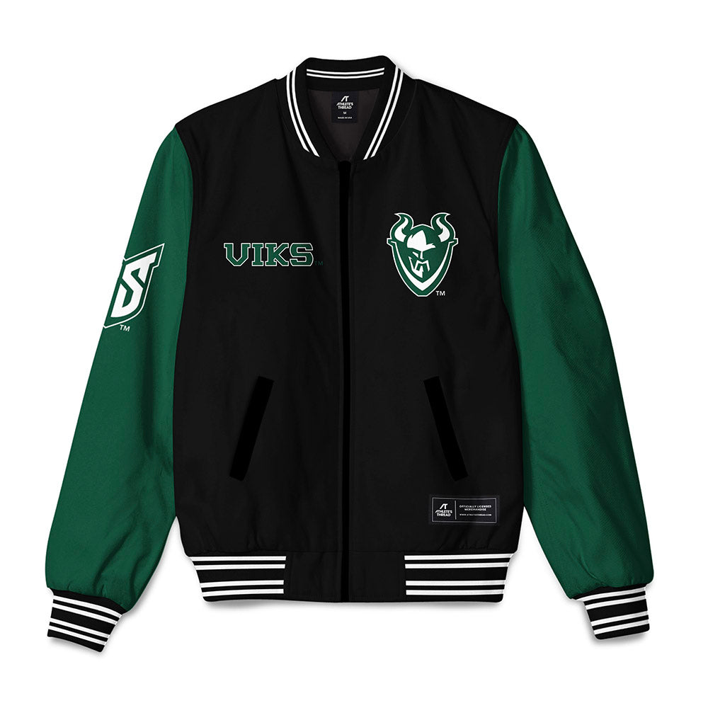 Portland State - NCAA Men's Track & Field : Norhan Abdel Halim - Bomber Jacket-0