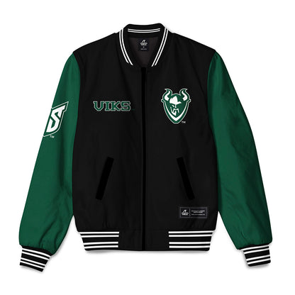 Portland State - NCAA Men's Track & Field : Norhan Abdel Halim - Bomber Jacket-0