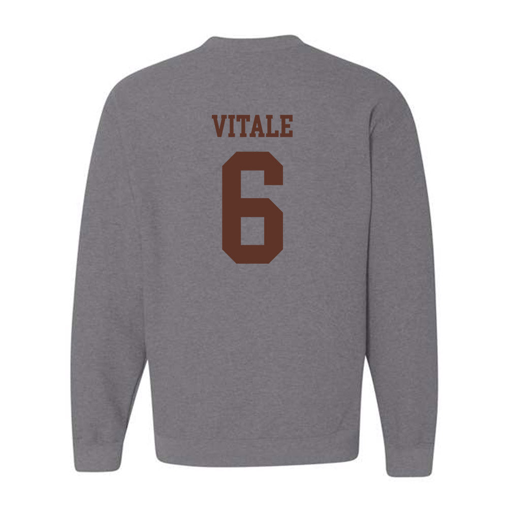 Quincy - NCAA Baseball : Jake Vitale - Classic Shersey Crewneck Sweatshirt-1