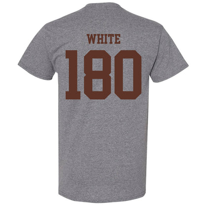 Quincy - NCAA Wrestling : Trinity White - Classic Shersey T-Shirt-1