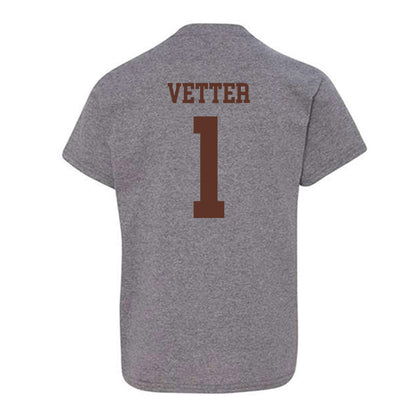 Quincy - NCAA Men's Lacrosse : Austin Vetter - Classic Shersey Youth T-Shirt-1
