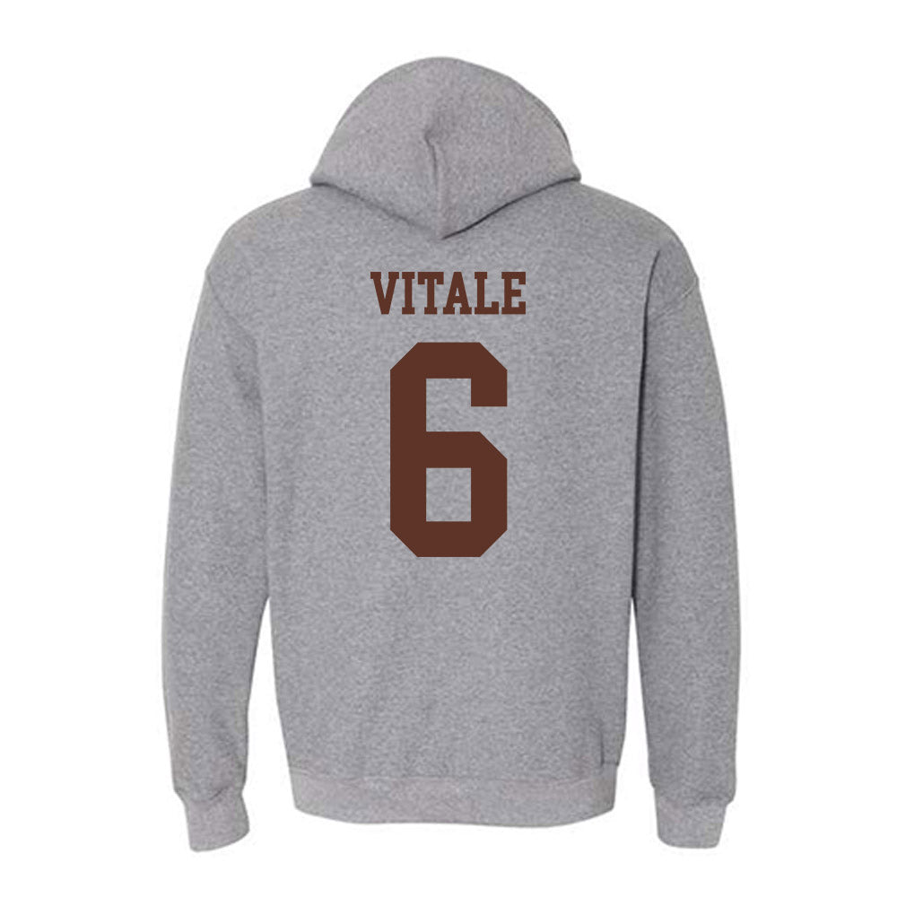 Quincy - NCAA Baseball : Jake Vitale - Classic Shersey Hooded Sweatshirt-1