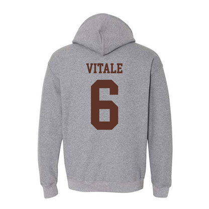 Quincy - NCAA Baseball : Jake Vitale - Classic Shersey Hooded Sweatshirt-1