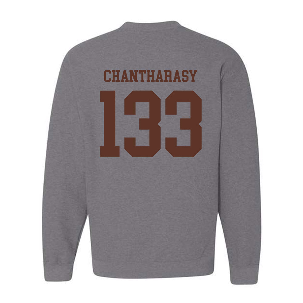 Quincy - NCAA Wrestling : Miller Chantharasy - Classic Shersey Crewneck Sweatshirt-1