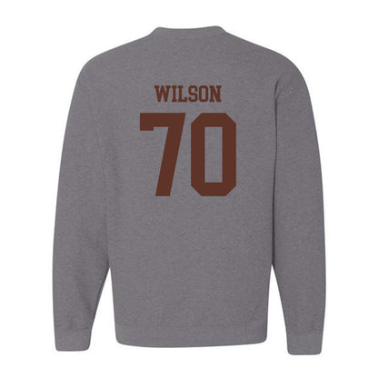 Quincy - NCAA Football : Damian Wilson - Classic Shersey Crewneck Sweatshirt-1