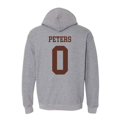 Quincy - NCAA Women's Basketball : Karly Peters - Classic Shersey Hooded Sweatshirt-1