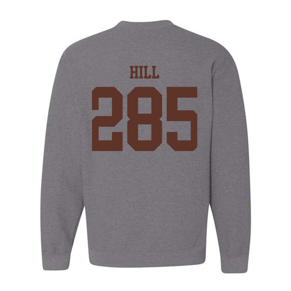 Quincy - NCAA Wrestling : Isaiah Hill - Classic Shersey Crewneck Sweatshirt-1