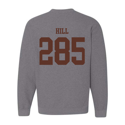 Quincy - NCAA Wrestling : Isaiah Hill - Classic Shersey Crewneck Sweatshirt-1