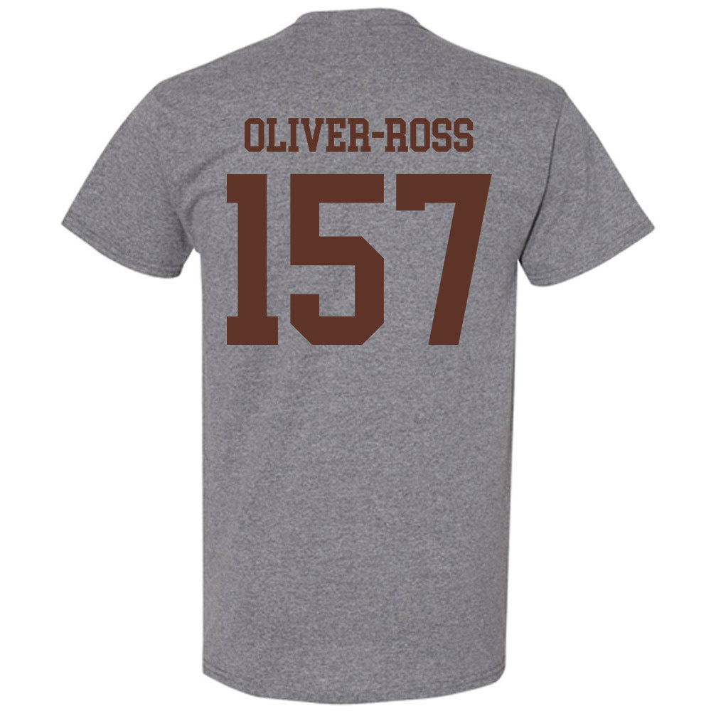 Quincy - NCAA Wrestling : Josiah Oliver-Ross - Classic Shersey T-Shirt-1
