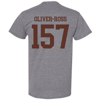 Quincy - NCAA Wrestling : Josiah Oliver-Ross - Classic Shersey T-Shirt-1