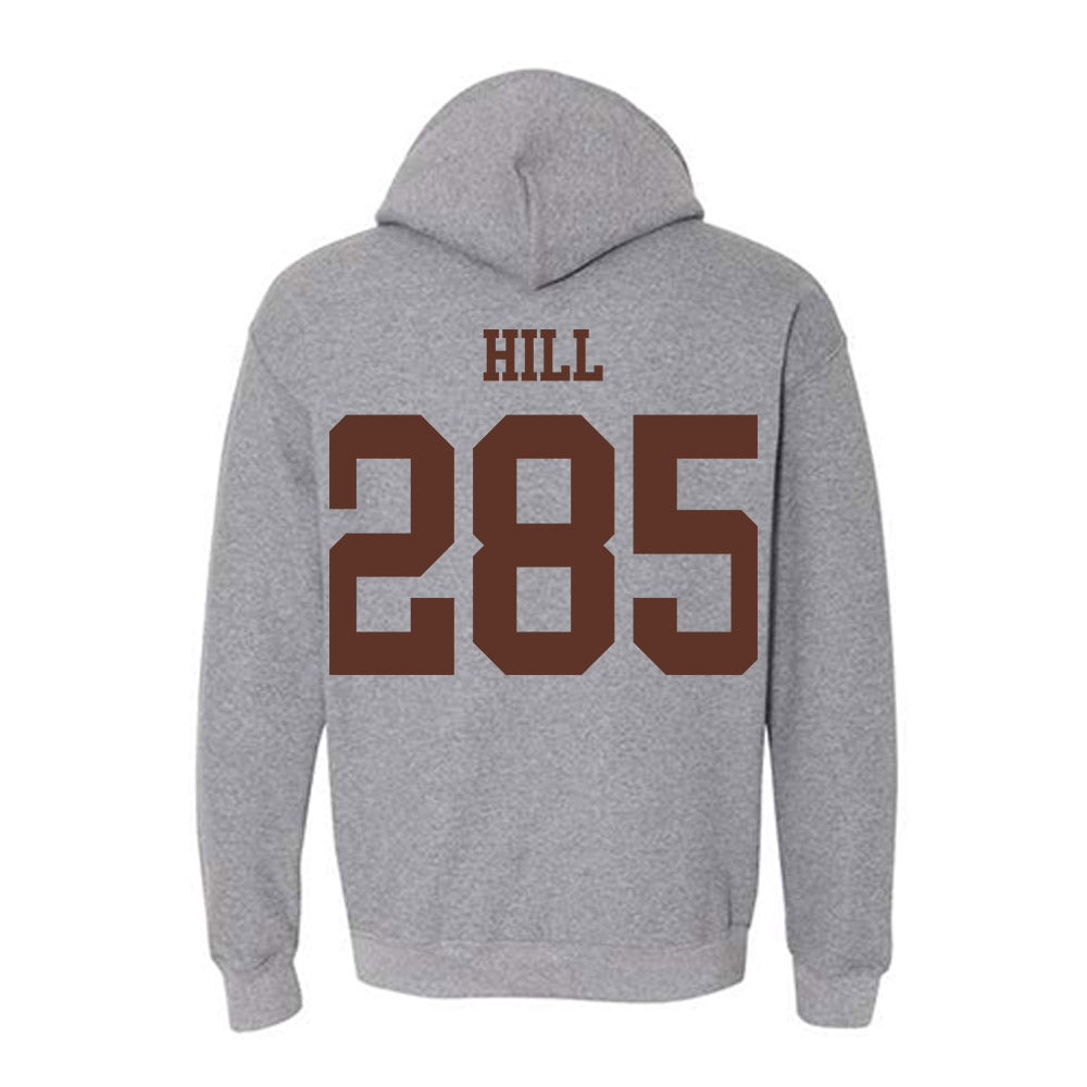 Quincy - NCAA Wrestling : Isaiah Hill - Classic Shersey Hooded Sweatshirt-1