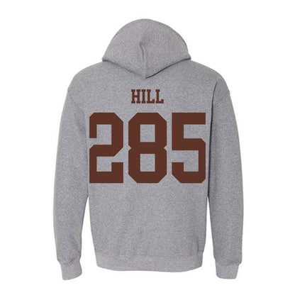 Quincy - NCAA Wrestling : Isaiah Hill - Classic Shersey Hooded Sweatshirt-1