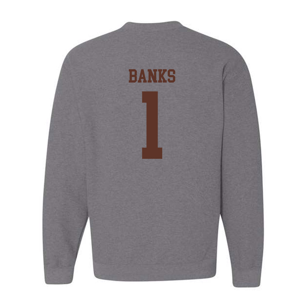 Quincy - NCAA Men's Basketball : Jayden Banks - Classic Shersey Crewneck Sweatshirt-1
