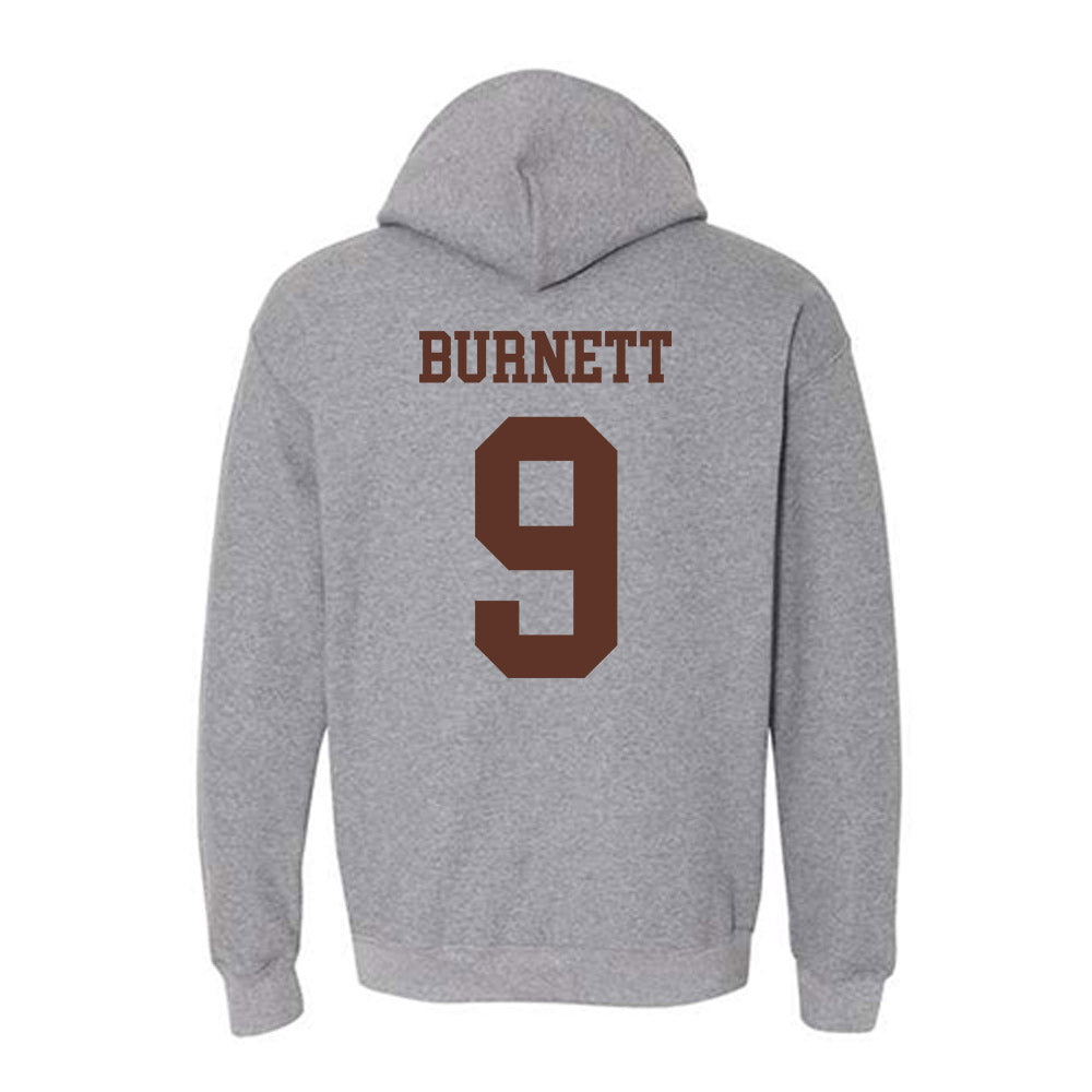 Quincy - NCAA Football : Jackson Burnett - Classic Shersey Hooded Sweatshirt-1